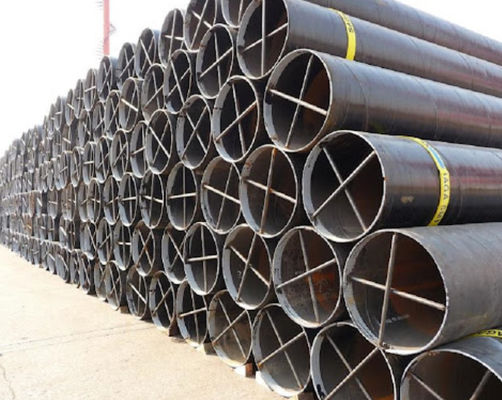 SSAW Steel Pipe Mill Tes Sertifikat 219.1mm-2540mm OD Untuk Konstruksi Bangunan