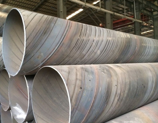 Pipa baja SSAW yang disesuaikan untuk konstruksi air Diameter luar 219mm-3620mm