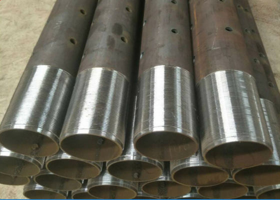 Pipa casing baja tahan korosi dengan ujung bergaris laki-laki/perempuan