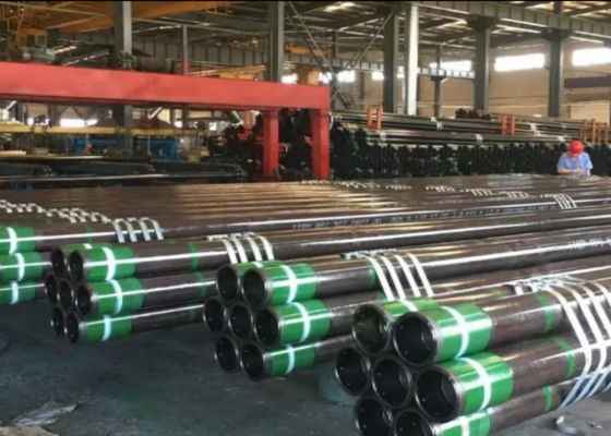 API Karbon Steel Casing Tube dengan ET HT RT PT Inspeksi untuk Transportasi Air
