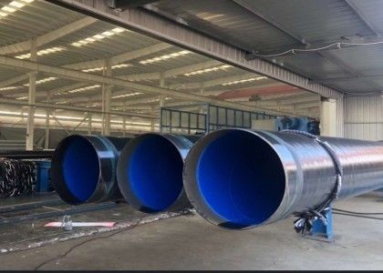 6M 12M Extra Long Size Carbon Steel Pipe Dengan Pengolahan Punching
