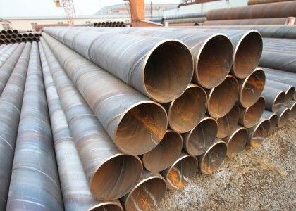 5mm-25.4mm Pipa Baja SSAW yang Dioleskan di Dinding Untuk Pengiriman Cairan Tekanan Rendah