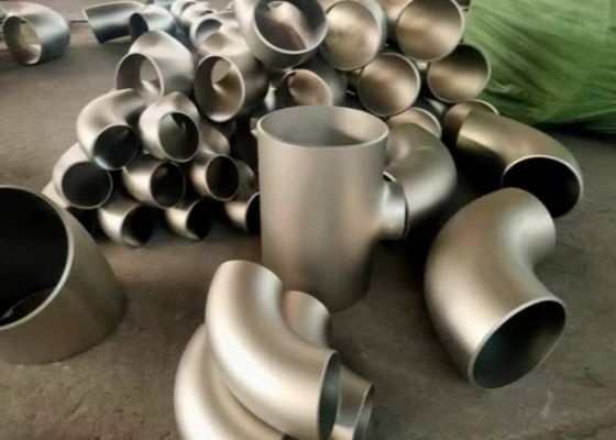 304 316 Fittings pipa stainless steel dengan dukungan OEM disesuaikan