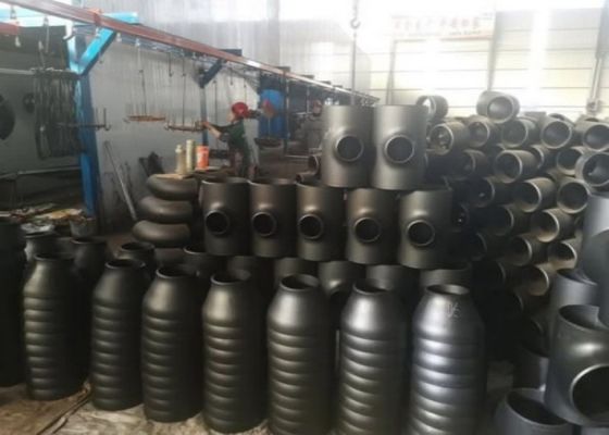 ASME B 16.9 Fitting pipa baja untuk industri minyak dan gas 180 derajat Kelas tekanan 150