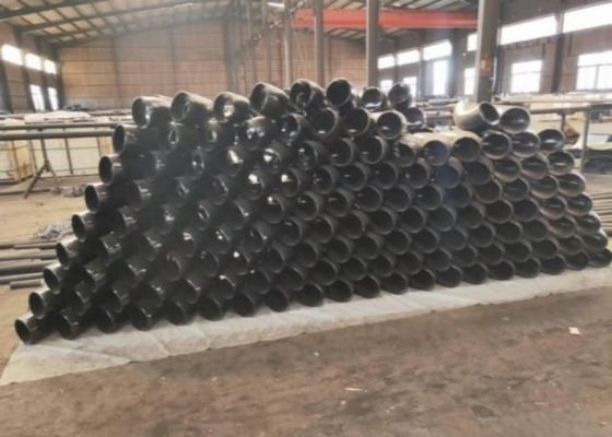 A105 Fittings pipa baja karbon Ketebalan Sch10-Xxs 2-60mm Bekerja pers PN25