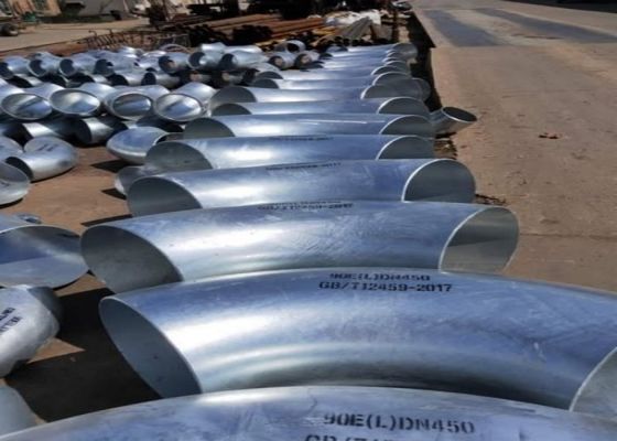 Fittings pipa stainless steel yang ditempa dengan standar ASME B16.9 dan teknik lentur dingin