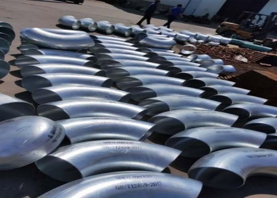 ASME B 16.9 Fitting pipa baja untuk industri minyak dan gas 180 derajat Kelas tekanan 150