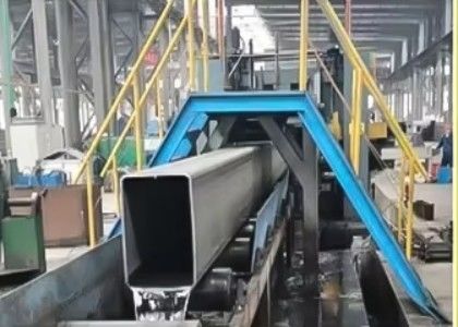 ASTM EN, BS, JIS Struktur Pipa Bagian Tubular Baja dengan Laminasi Permukaan