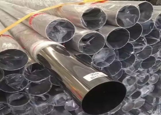 ASTM A554 Stainless Steel Pipe Tubing dengan 1/4 Inch - 48 Inch Size Range dan 0.3mm-150mm Ketebalan