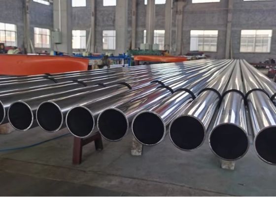 Pipa Baja Tahan Karat Grade 316 dengan Finishing Permukaan NO.4 dan Ketebalan 0.3mm-150mm untuk Aplikasi Suhu Tinggi