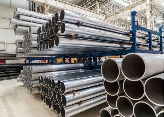 5.8M 6M Panjang Stainless Steel Structural Pipe dengan standar DIN 17458