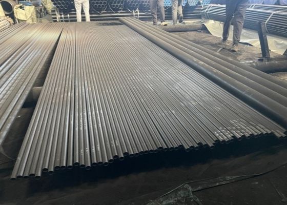 ASTM A53 SMLS Steel Pipe dengan Toleransi ± 5% Dan Proses Produksi Hot Extrusion