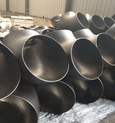 ASME B16.9 Pipa baja karbon standar yang dipasang dengan benang BSPP BSPT NPT DIN