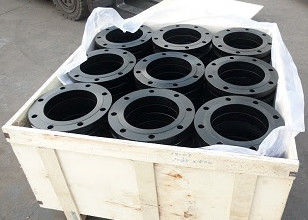 Flang baja permukaan cat hitam dalam kelas 600 untuk sistem distribusi gas