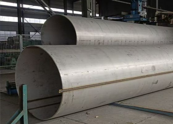 ASTM A252 Standar LSAW Steel Pipe dengan garis las longitudinal dan 5mm-50mm WT