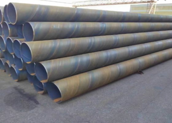 SSAW Steel Pipe 219.1-2540mm untuk konstruksi dan pengiriman minyak