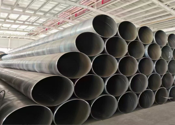 SSAW Steel Pipe 219.1-2540mm untuk konstruksi dan pengiriman minyak