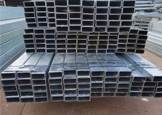 ASTM A500 Baja Berongga Baja Persegi Panjang Bulat ±0.1mm