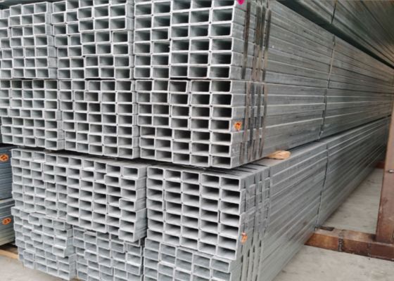 Bagian Kerongkongan Baja Ketebalan 0,5-50mm ASTM A500 untuk Pipa Struktural