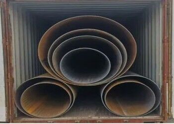 Pipa baja LSAW dengan ketebalan dinding 5mm-50mm dan diameter luar 355.6mm-2320mm