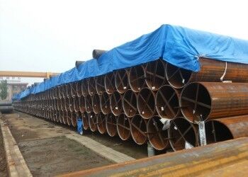 Pipa Baja LSAW dengan Diameter Luar 355.6mm-2320mm, Ketebalan Dinding 5mm-50mm, dan Lapisan 3PE untuk Transportasi Fluida yang Tahan Lama