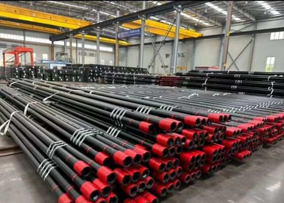 L80 API 5CT Tubing dengan OD 21,9 hingga 812,8 mm untuk Industri Minyak dengan Perawatan Permukaan Fosfating