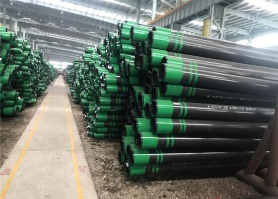 L80 API 5CT Tubing dengan OD 21,9 hingga 812,8 mm untuk Industri Minyak dengan Perawatan Permukaan Fosfating