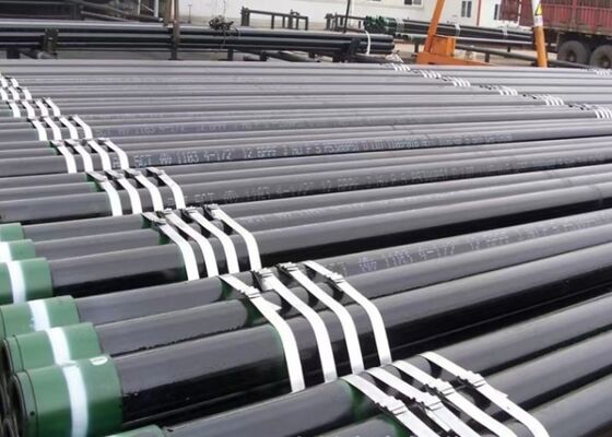 Pipa API 5CT dengan Perlakuan Quenched dan Tempered untuk Pengeboran Lapangan Minyak dalam Diameter Luar 21.9 - 812.8 Mm dan 8-20 Ulir Per Inci