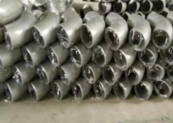 Fittings pipa stainless steel OEM ditempa dengan ketahanan korosi tinggi dan standar ASME B 16.9 dalam 1/2 inci - 24 inci kisaran ukuran