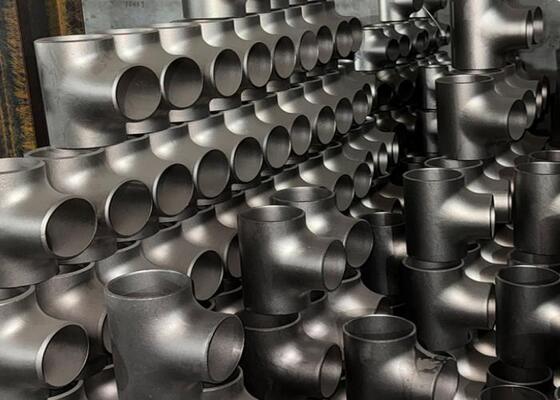 Fittings pipa baja tahan karat tinggi dengan sambungan pengelasan punggung dan perawatan permukaan galvanis