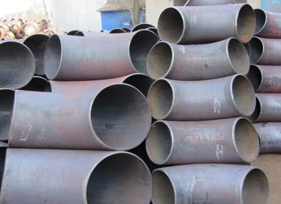 Fittings pipa baja dengan sambungan pengelasan punggung tahan korosi tinggi Flanges stainless steel kelas WPB ditempa