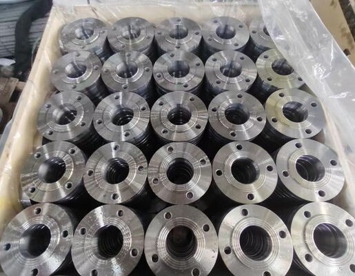 Flang baja tahan korosi yang dipalsukan dengan presisi untuk koneksi pipa yang aman