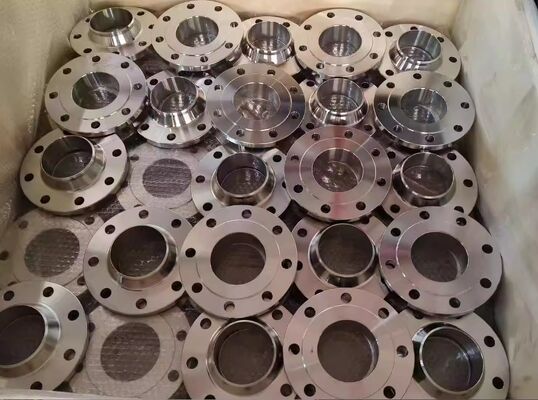 Flang baja tahan suhu tinggi untuk aplikasi tekanan tinggi yang sesuai dengan beberapa standar internasional