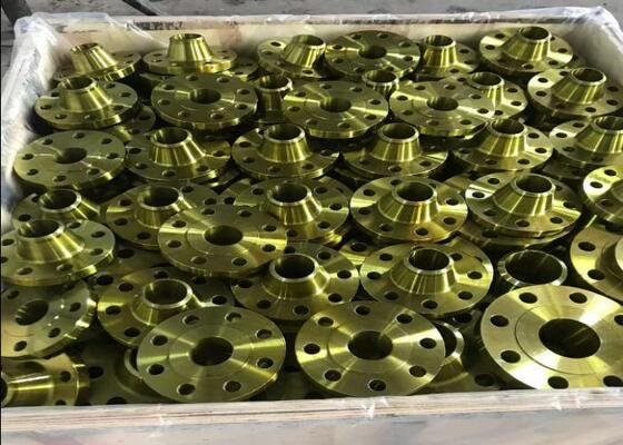 Flange Slip-On Baja untuk Integrasi Tanpa Sambutan di Pipeline dengan Kelas 150-2500 dan Permukaan Galvanis Panas
