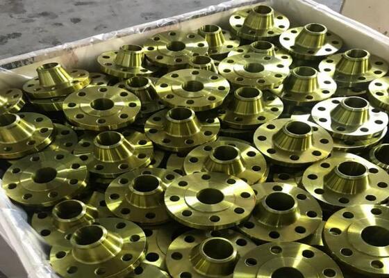 Cat Kuning Kelas 300 Flange Baja untuk Aplikasi Industri Tekanan Tinggi