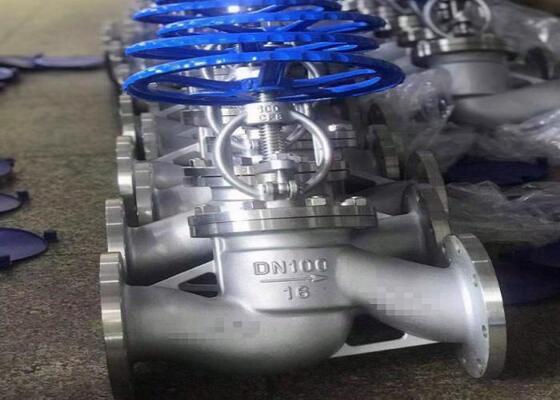 Katup gerbang stainless steel DN10-DN50 dengan bonet bolted dan operasi manual untuk aplikasi industri