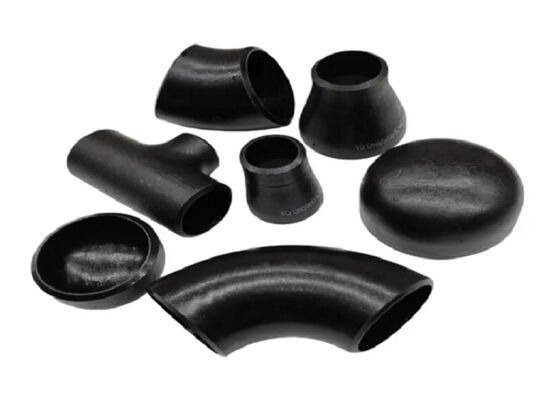 Ketahanan Tekanan Tinggi ASTM A234 Fittings WPB dengan bahan WPB A105 dan jenis benang yang dapat disesuaikan