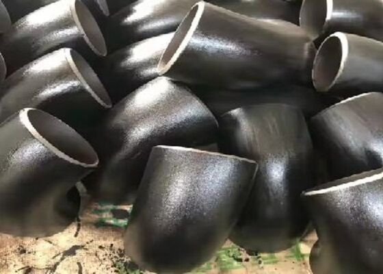 Ketahanan Tekanan Tinggi ASTM A234 Fittings WPB dengan bahan WPB A105 dan jenis benang yang dapat disesuaikan