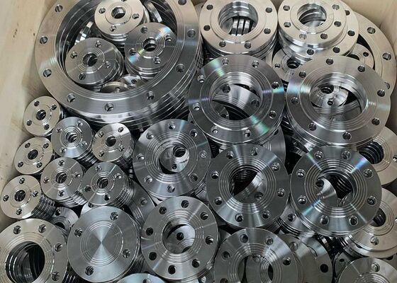 Polishing flange stainless steel dengan ketahanan torsi untuk sambungan pipa dan peralatan