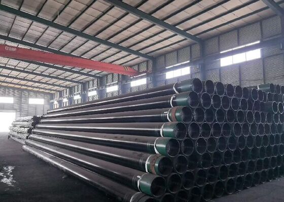 Tubing API 5CT yang tahan lama dengan sambungan ujung terbalik eksternal dan kekuatan hasil 55.000 Psi hingga 125.000 Psi untuk aplikasi ladang minyak dan pengeboran