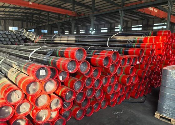 Pipa Baja Seamless Tubing API 5CT dengan Diameter Luar 1,05 Inci Hingga 7 Inci dan Sambungan Ujung Terganggu Eksternal untuk Aplikasi Ladang Minyak