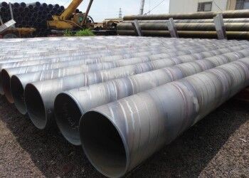 S235jr Baja Karbon SSAW Pipa Baja dalam 2235mm 1626mm 1010mm Panjang untuk Teknik Mesin dan Struktural