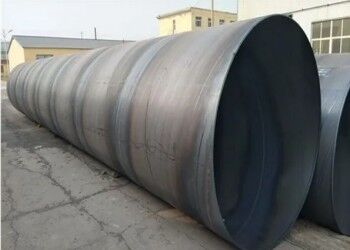Pipa baja SSAW dengan ketebalan dinding 5 mm dan 25,4 mm Ideal untuk konstruksi industri dan transportasi cairan