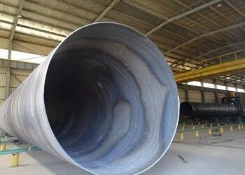 Pipa baja SSAW dengan ketebalan dinding 5 mm dan 25,4 mm Ideal untuk konstruksi industri dan transportasi cairan