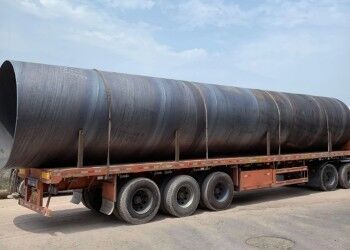 5mm-25.4mm Ketebalan dinding SSAW Steel Pipe Grade X42-X60 dengan Decoiling Processing Service untuk Transportasi Cairan