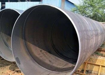 S235jr Baja Karbon SSAW Pipa Baja dalam 2235mm 1626mm 1010mm Panjang untuk Teknik Mesin dan Struktural