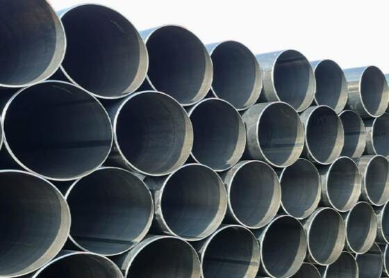 0.5-60 mm Ketebalan dinding ERW Steel Pipe ASTM A500 Sertifikasi untuk Berbagai Proyek Teknik
